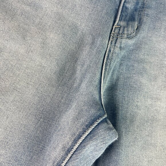 Rolla's Jean Women's 25x26* Dusters Boot Cut Light Blue Distressed Denim Tag 25 - Picture 3 of 16